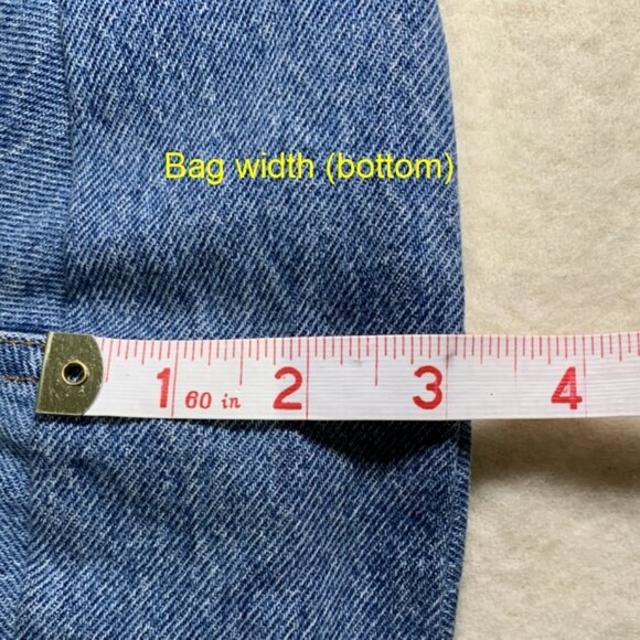 Awesome Handmade Jeans Bag - Picture 6 of 11